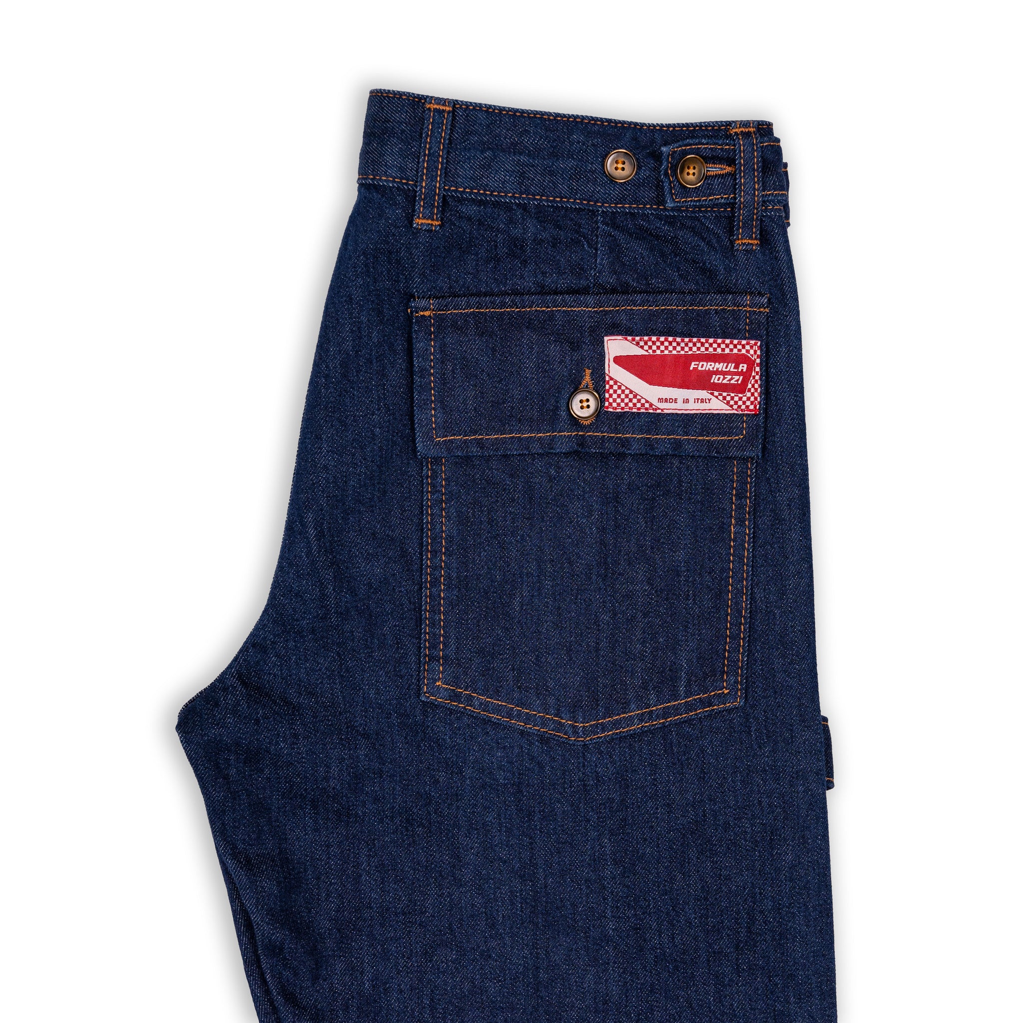 Pantaloni Fatigue - Denim Cimosato