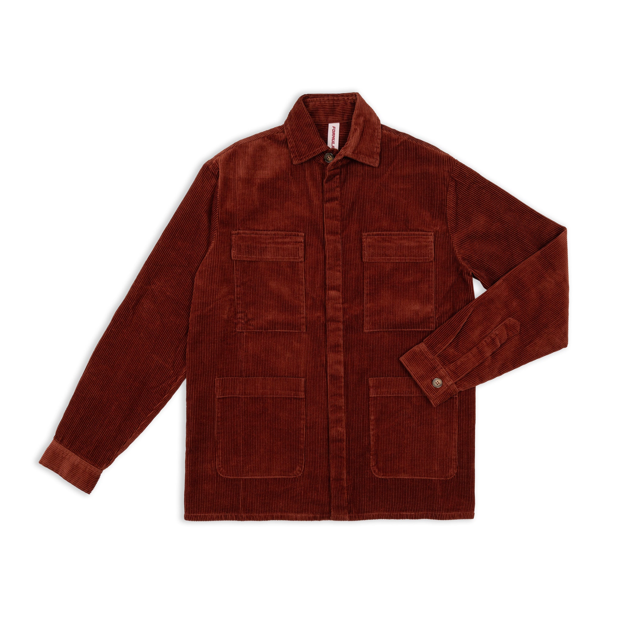 Overshirt Catcher velluto a coste - Copper