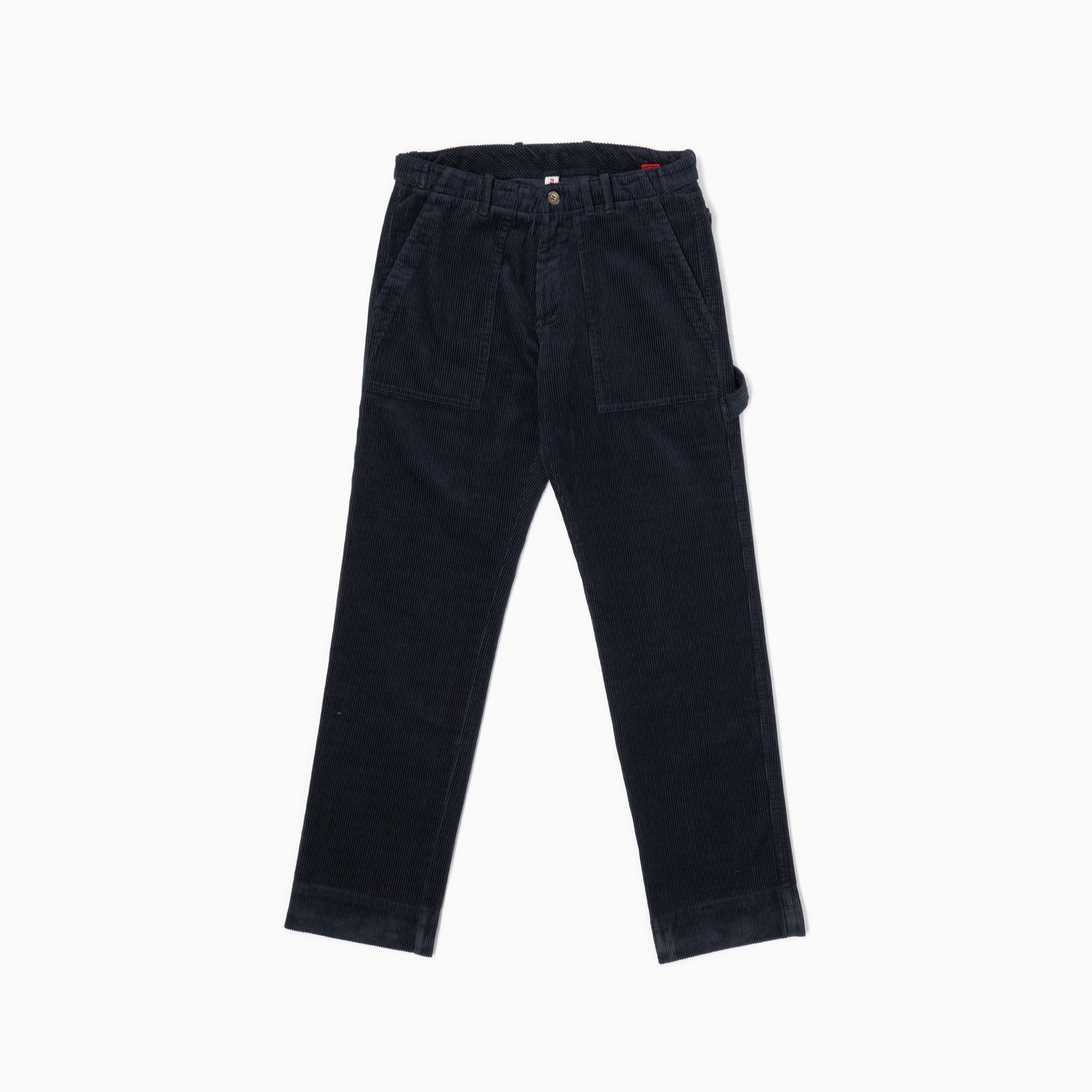 Pantaloni Fatigue - Velluto a coste Blu