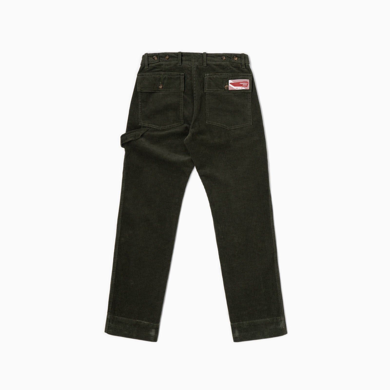 Pantaloni Fatigue - Velluto a coste Verde