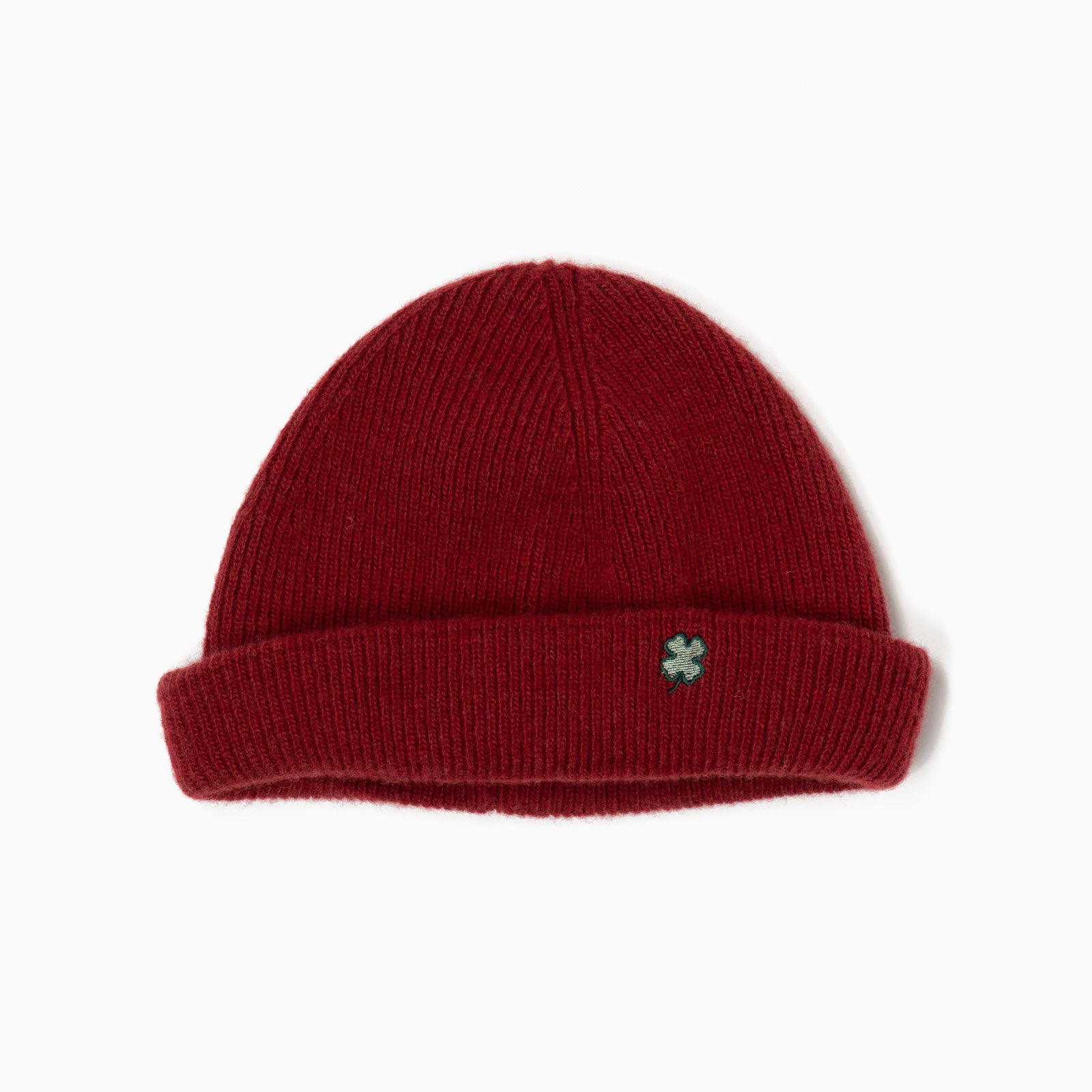 Beanie 100% lana - Rosso
