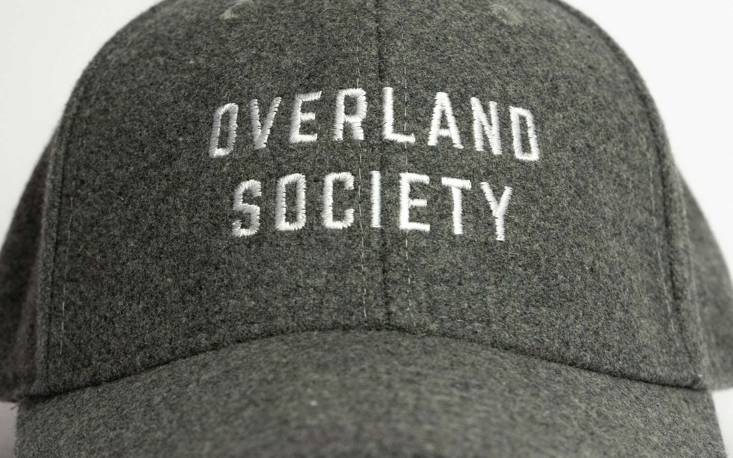 Grey Overland Society Winter Baseball Cap