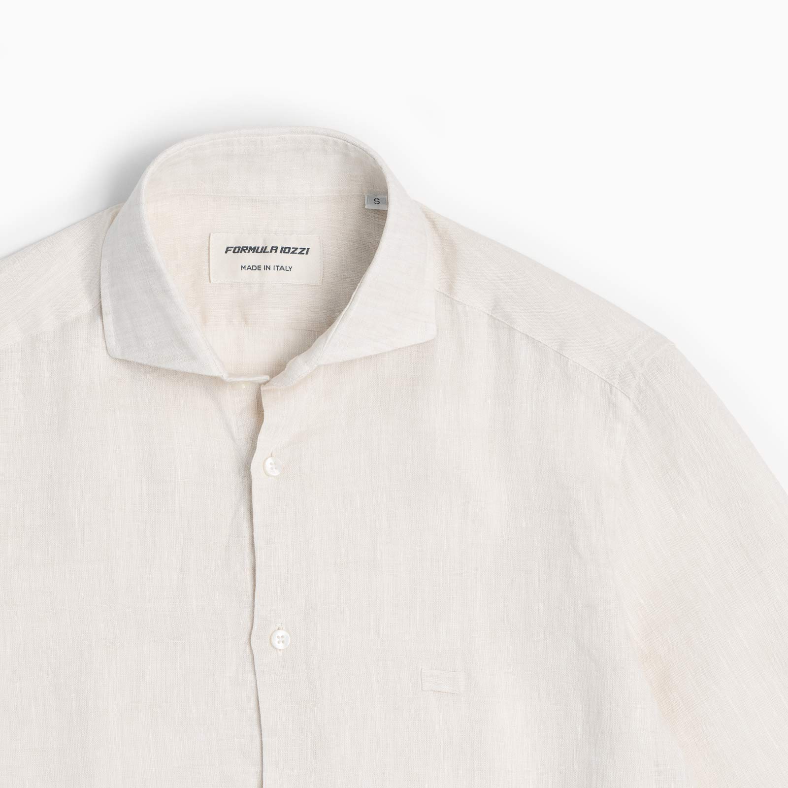 100% Linen Shirt - Natural