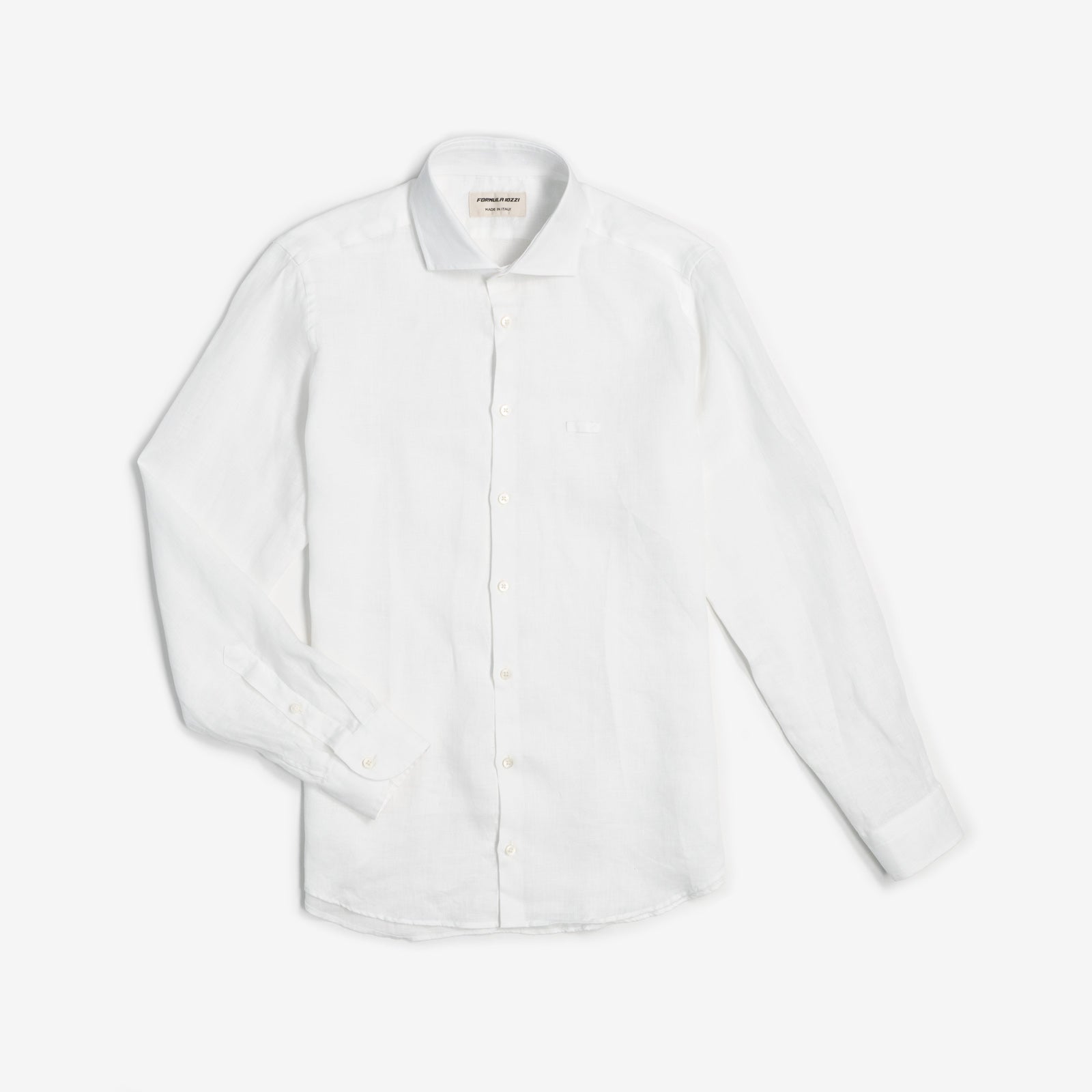 Camicia Classic 100% lino bianca