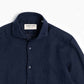100% Linen Shirt - Dark Blue